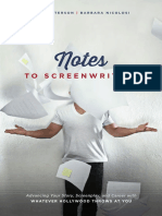 Notes To Screenwriters - Vicki Peterson - Barbara Nicolosi