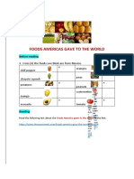 Foods Americas Gave To The World