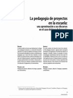 Anexo 4.1. Pedagogía Por Proyectos en Lenguaje