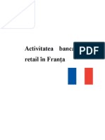 Activitatea Bancara de Retail in Franta