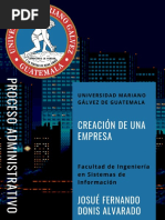 Creación de una Empresa