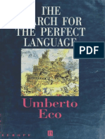 Umberto Eco - The Search for the Perfect Language-Wiley-Blackwell (1995)