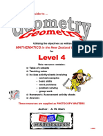 A Complete Guide To Geometry, Mathematics New Zealand Curriculum Level 4