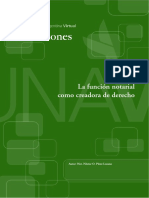 La función notarial como creadora de derecho: análisis de la voluntad negocial