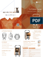 TUTOM200 Series: Veterinary Portable X Ray Unit