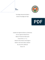 Procesos de fabricación y manufactura - Ensayo Tema 1.1 Y 1.2