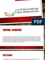 Historia y Evolucion de Los Sistemas Operativos