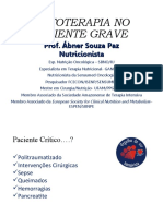 Dietoterapia no paciente grave