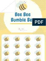 Bee, Bee Bumble Bee - Musicograma