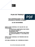 Plan Trabajo Violencia