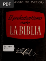 El Protestantismo Ante La Biblia