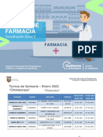 Arcsa CZ3 Turnos de Farmacias Chimborazo Enero 2022 1