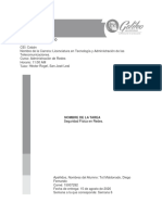 Seguridad Física en Redes Universitarias