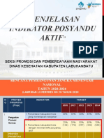 Sosialisasi Strata Terbaru Posyandu Balita