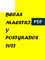 Maestrias y Potsgrados