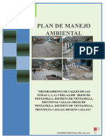 Plan de Manejo Ambiental