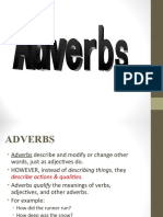 Adverbs: How Words Describe Actions & Qualities