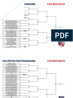 2022 AAU State Brackets