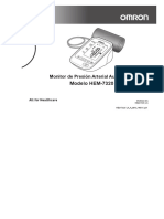 Modelo HEM-7320: Monitor de Presión Arterial Automático