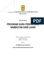 Kertas Kerja Sambutan Hari Lahir