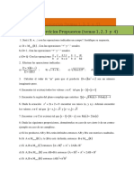 Ejercicios - Temas - 1, 2, 3 y 4