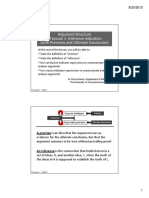 Argument Structure II) Lesson 1: Inference Indicators (With Premises and Ultimate Conclusion)