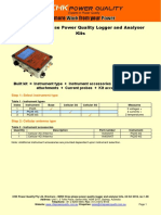 Get More From Your: MIRO Three Phase Power Quality Logger and Analyser Kits