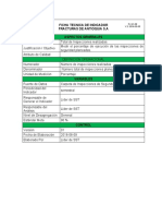 Ficha Tecnica de Inspecciones de Seguridad SST