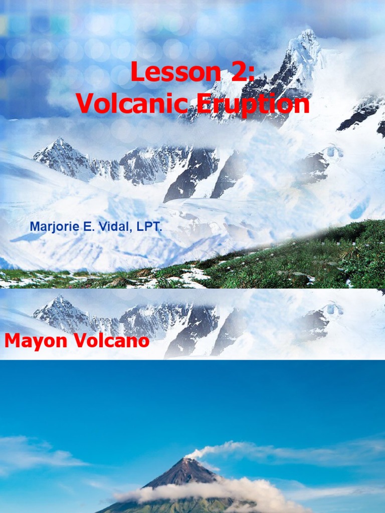 Volcanic Eruption Preparedness Guide | PDF | Volcano | Types Of ...