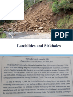 Lesson 3 Landslides and Sinkholes