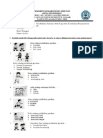 Soal Penjaskes Kelas 1 SMT I