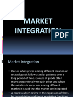 Market Integration 1