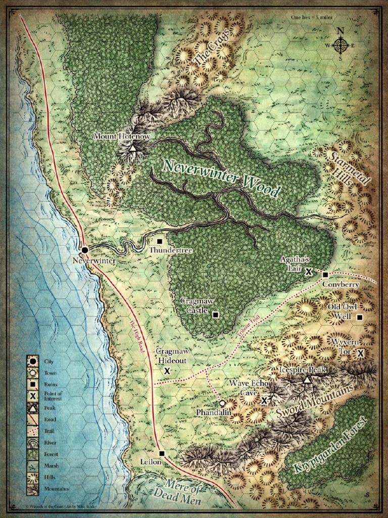 Lost Mine of Phandelver Maps | PDF