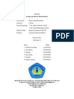 Makalah Kajian Jurnal Penelitian (Ruang Lingkup, Sistematika Dan Fungsi Karya Tulis Ilmiah)