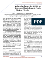 Influence of Engineering Properties of Soils On Failures and Distresses of Earth Dams in North Eastern Nigeria IJERTV7IS010034