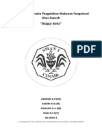 Proposal Perencanaan Pengolahan Bajigur (Akhdan, Audini, Danang, Dian XII MIPA 3)