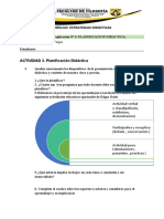 Actividad 3. Planificacion Didactica