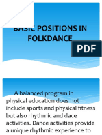 Basic Positions in Folkdance