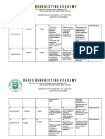 G10 Lesson Plan Calendar October