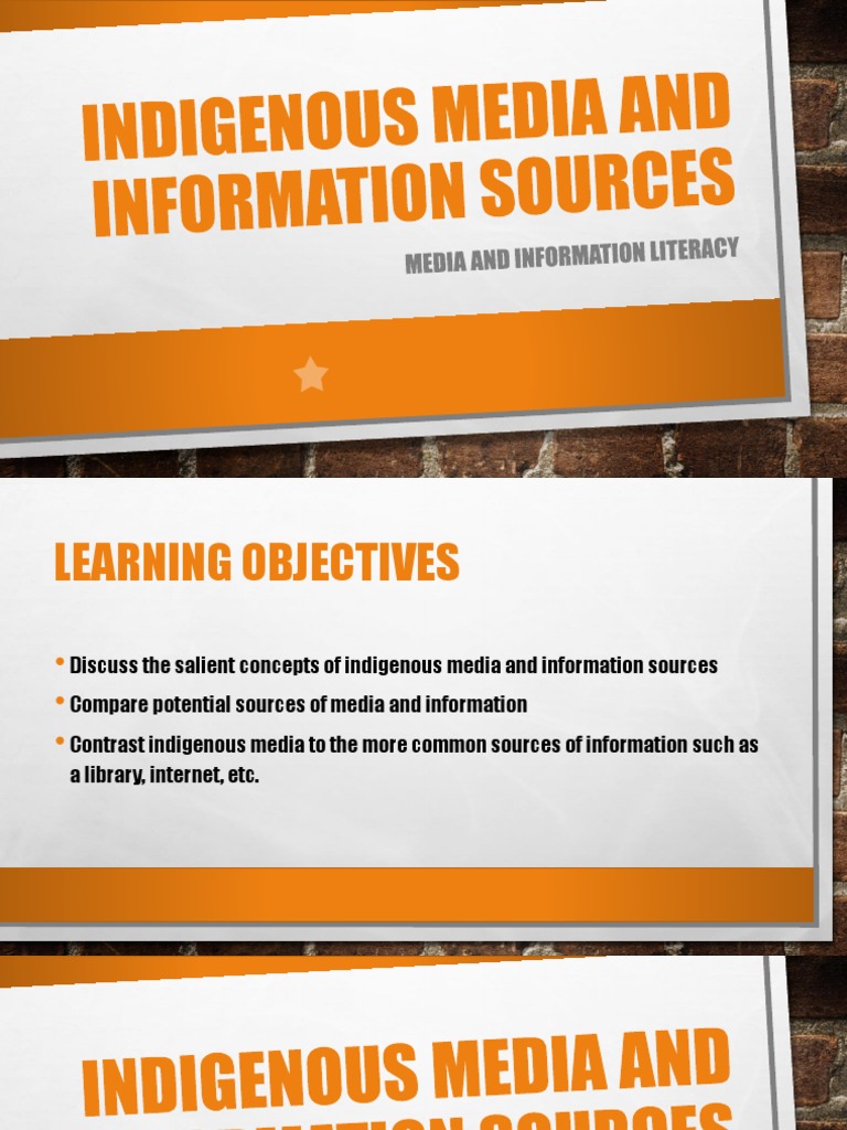 Understanding Indigenous Media Sources | PDF | Information | Internet