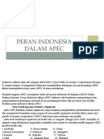 Peran Indonesia Dalam APEC