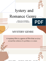 Mystery and Romance Genre: Erika Joy G. de Manuel St. Margareth of Hungary