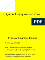 Ligament Injury Around Knee