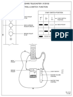 Standard Telecaster 0135102 Control & Switch Function