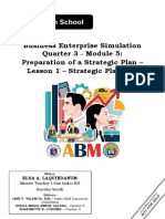 ADM BES Module 5 Lesson 1 Strategic Plan