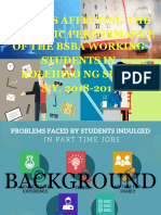 Factors Affecting The Academic Performance of The Bsba Working Students in Kolehiyo NG Subic S.Y. 2018-2019