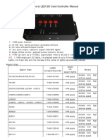 T4000 4 Ports LED SD Card Controller Manual_
