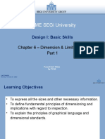 Chapter 6 - Dimension & Limits & Fits - Part 1