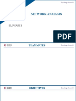 Network Analysis: El Phase 1