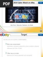 2014 Cyber Attack On Ebay: Idris Noori, Manusha Patabendi, Ali Malik